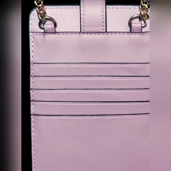 BN Michael Kors Cross Body & Smart phone carrier SOFT leather bag w/chain straps - Picture 4 of 11